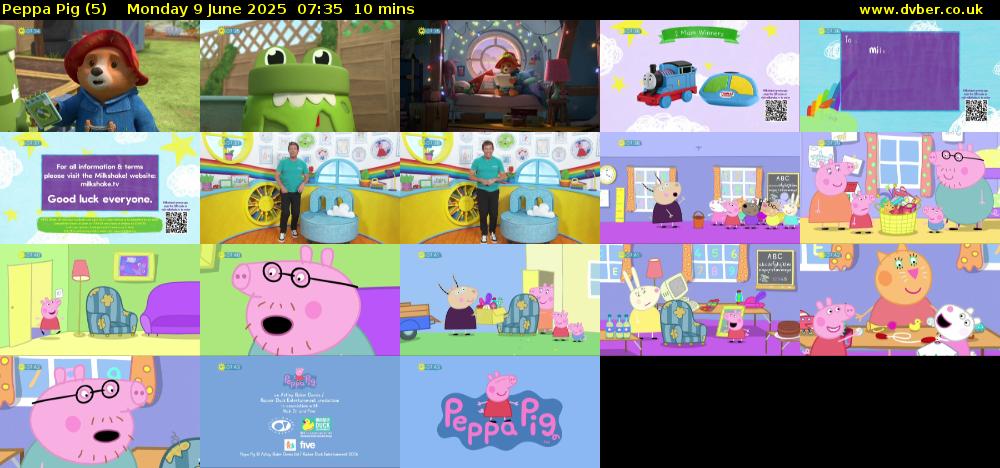 Peppa Pig (5) Monday 9 June 2025 07:35 - 07:45