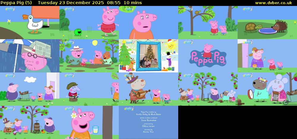 Peppa Pig (5) Tuesday 23 December 2025 08:55 - 09:05