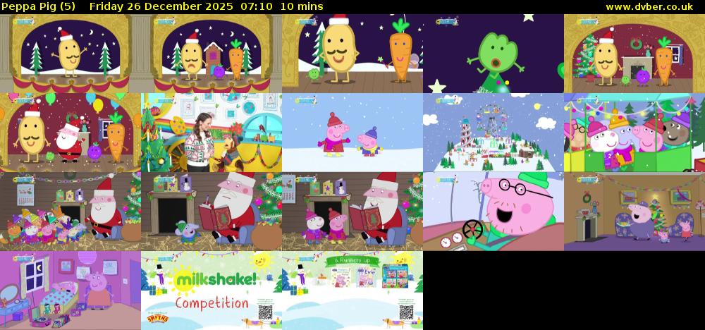 Peppa Pig (5) Friday 26 December 2025 07:10 - 07:20