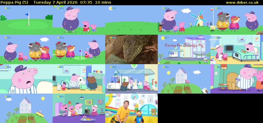 Peppa Pig (5) Tuesday 7 April 2026 07:35 - 07:45