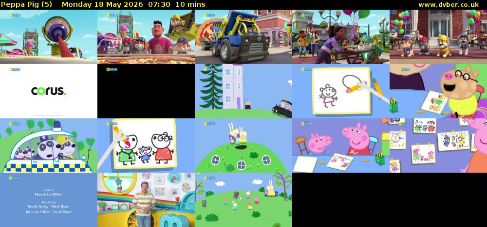 Peppa Pig (5) Monday 18 May 2026 07:30 - 07:40