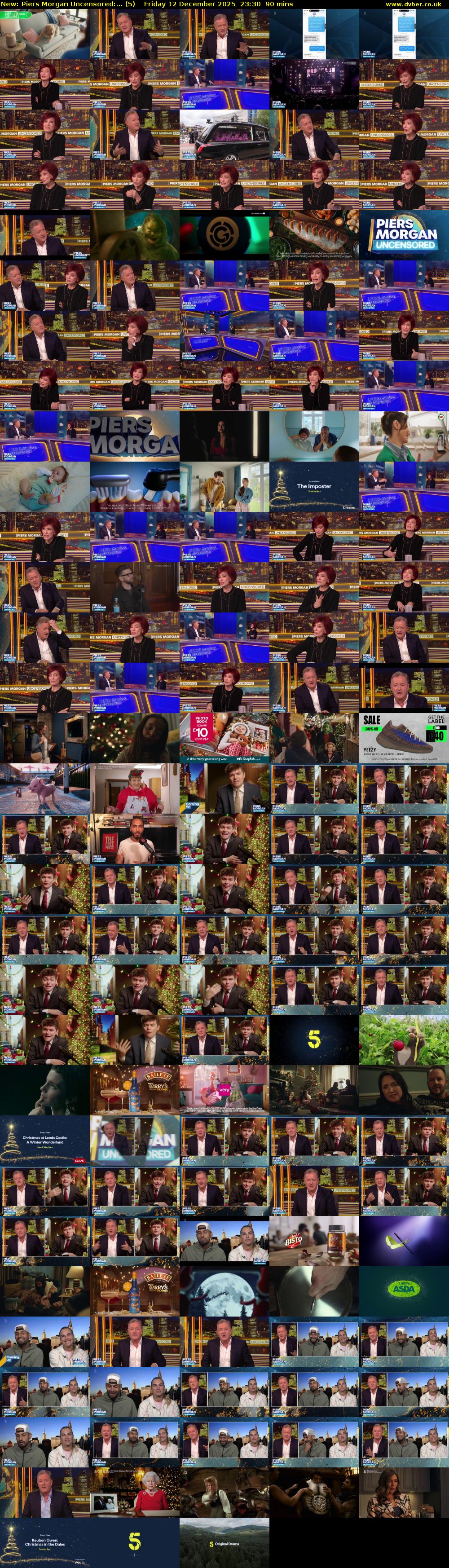 Piers Morgan Uncensored:... (5) Friday 12 December 2025 23:30 - 01:00