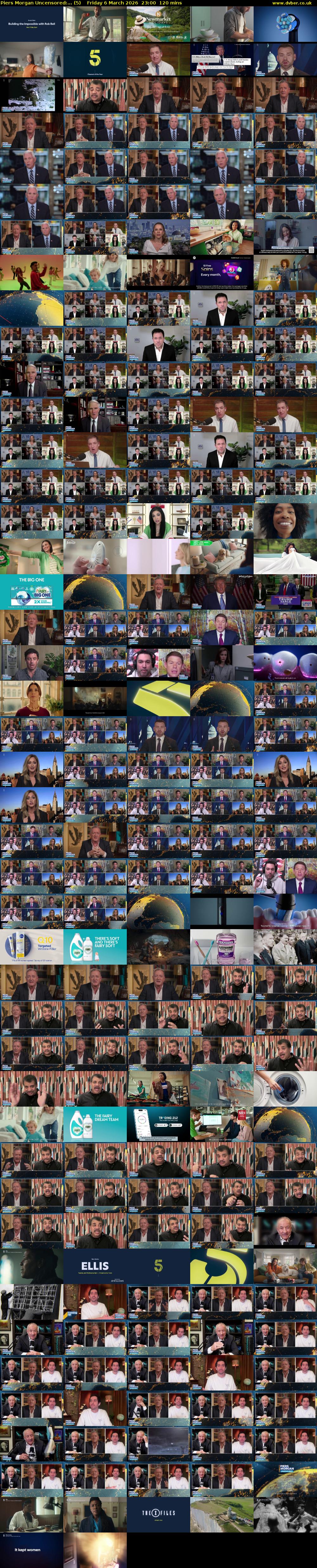 Piers Morgan Uncensored:... (5) Friday 6 March 2026 23:00 - 01:00