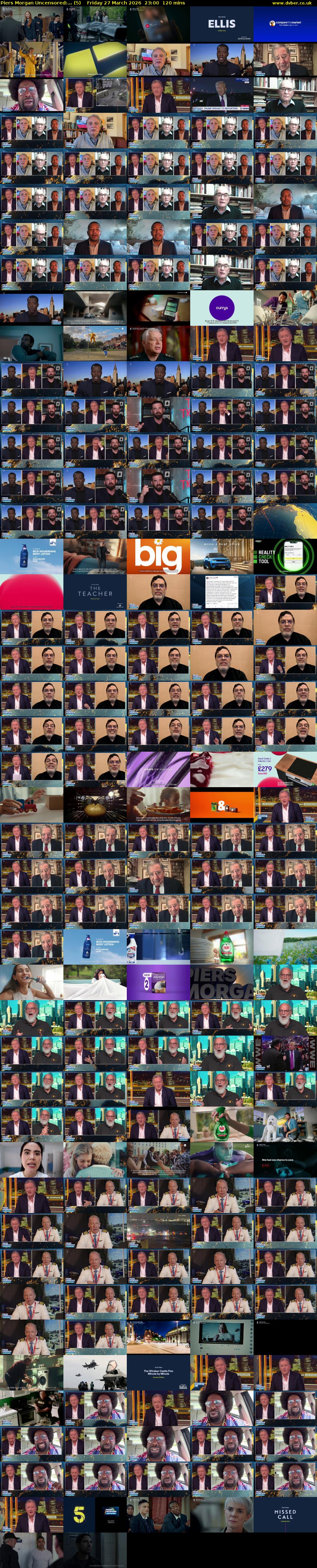 Piers Morgan Uncensored:... (5) Friday 27 March 2026 23:00 - 01:00