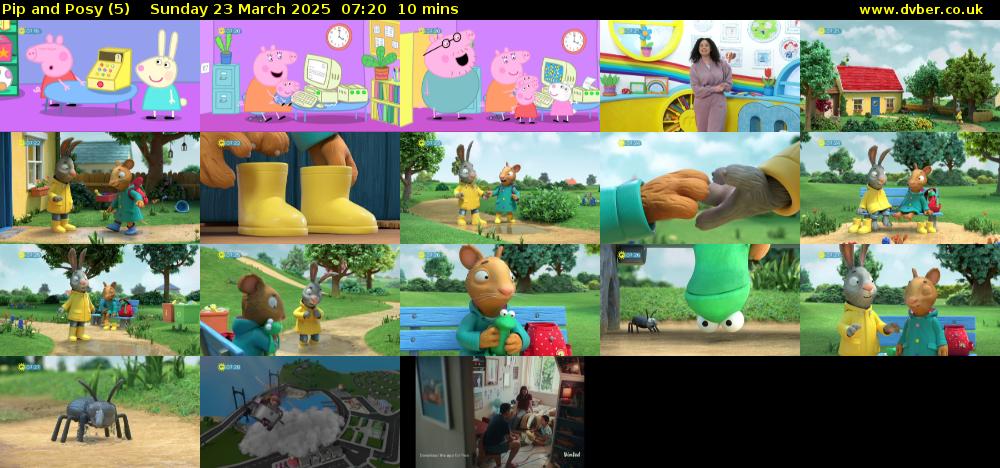 Pip and Posy (5) Sunday 23 March 2025 07:20 - 07:30