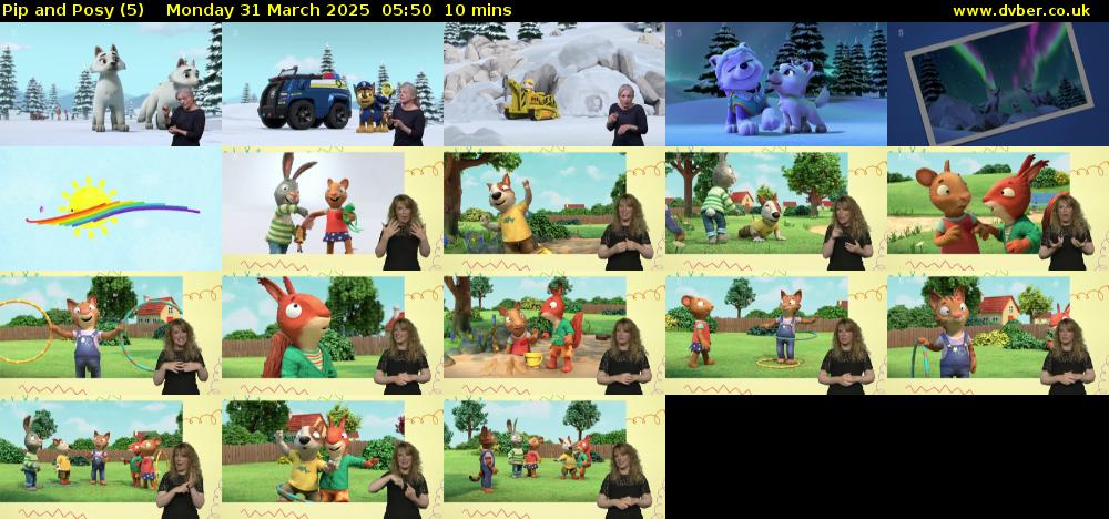 Pip and Posy (5) Monday 31 March 2025 05:50 - 06:00