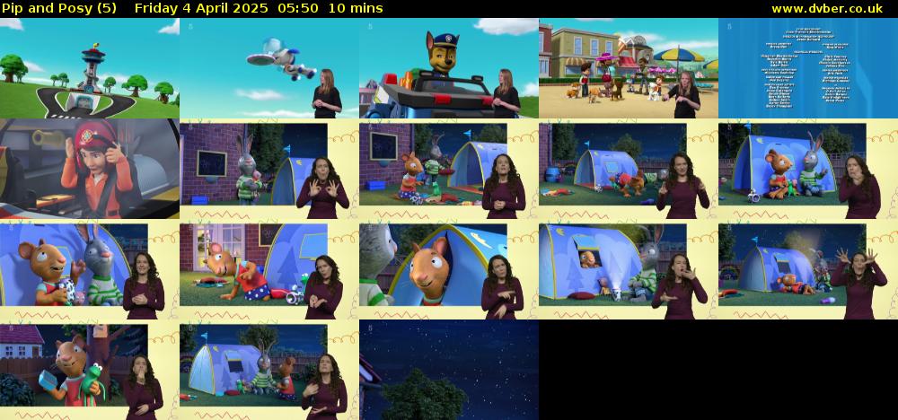Pip and Posy (5) Friday 4 April 2025 05:50 - 06:00