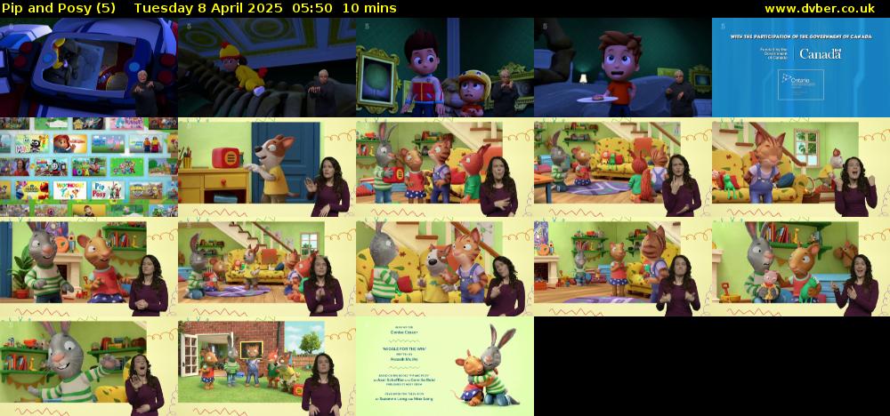 Pip and Posy (5) Tuesday 8 April 2025 05:50 - 06:00