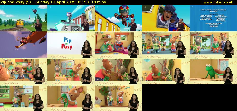 Pip and Posy (5) Sunday 13 April 2025 05:50 - 06:00