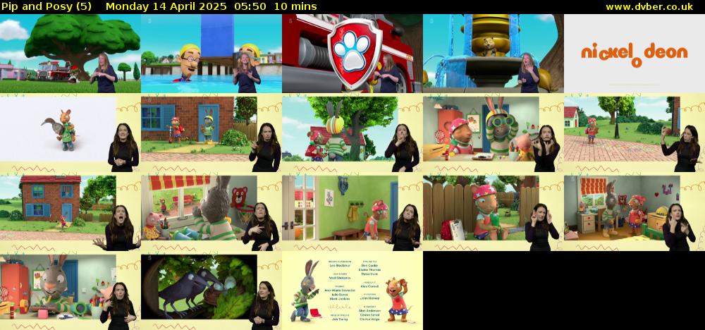 Pip and Posy (5) Monday 14 April 2025 05:50 - 06:00