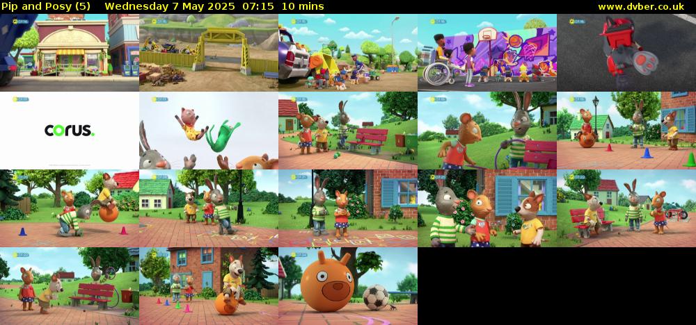 Pip and Posy (5) Wednesday 7 May 2025 07:15 - 07:25