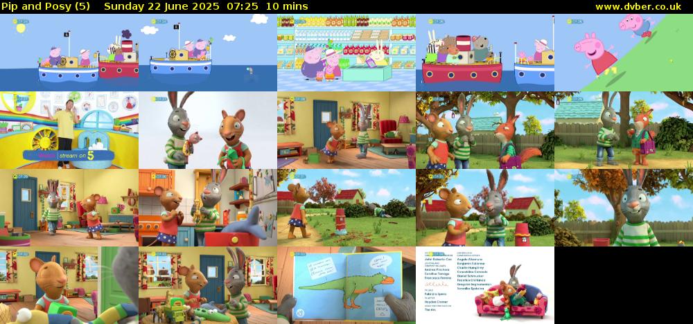 Pip and Posy (5) Sunday 22 June 2025 07:25 - 07:35