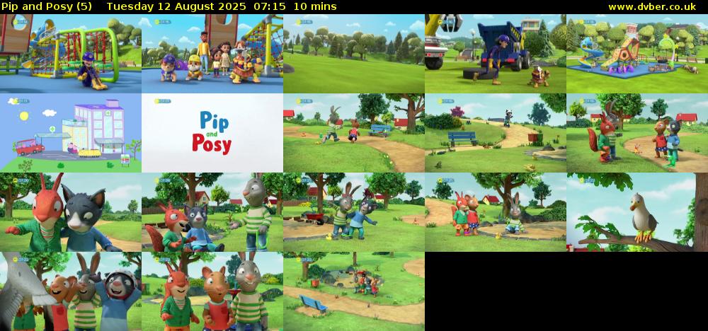 Pip and Posy (5) Tuesday 12 August 2025 07:15 - 07:25