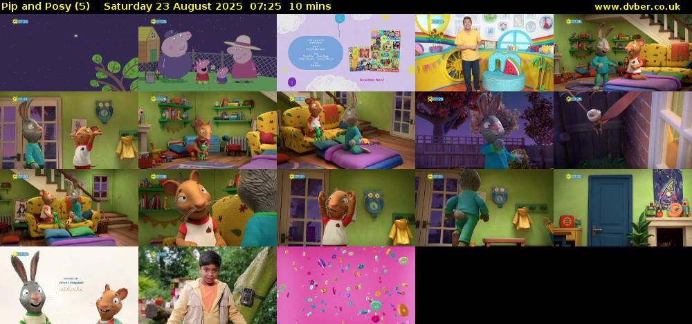 Pip and Posy (5) Saturday 23 August 2025 07:25 - 07:35