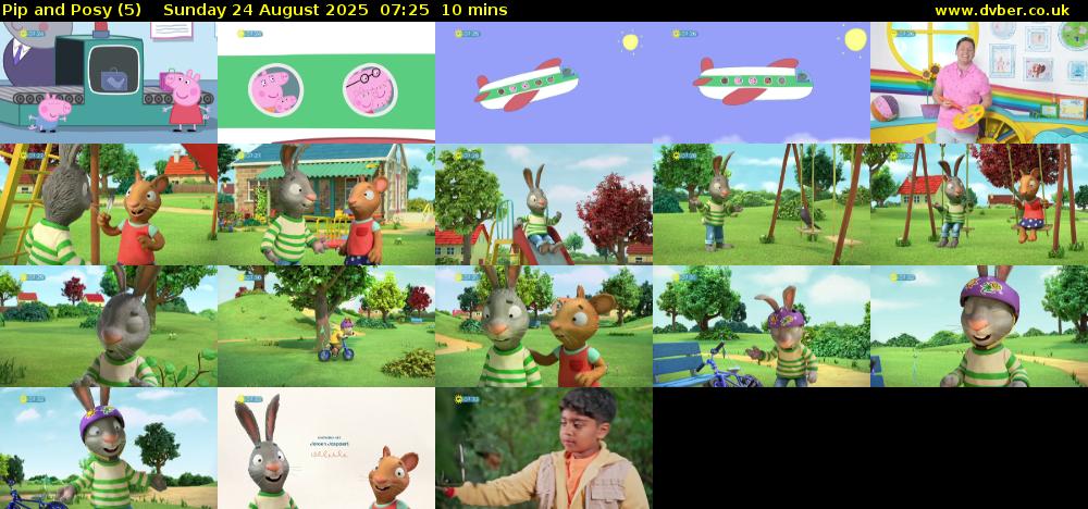Pip and Posy (5) Sunday 24 August 2025 07:25 - 07:35