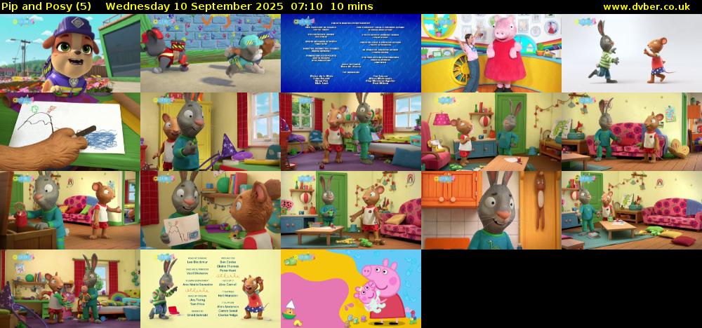 Pip and Posy (5) Wednesday 10 September 2025 07:10 - 07:20