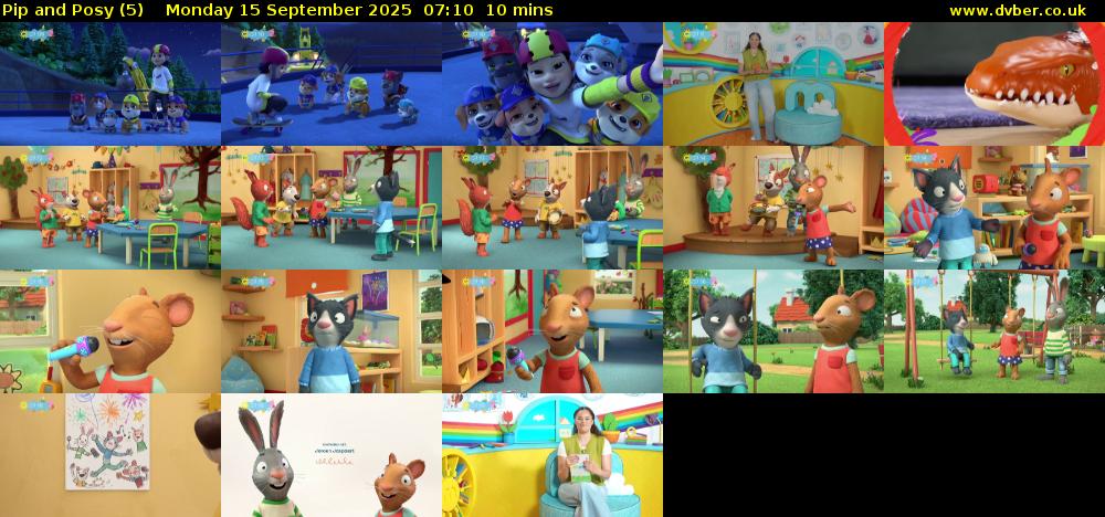 Pip and Posy (5) Monday 15 September 2025 07:10 - 07:20