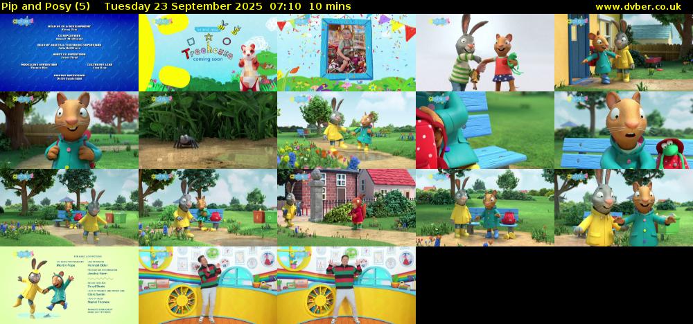 Pip and Posy (5) Tuesday 23 September 2025 07:10 - 07:20