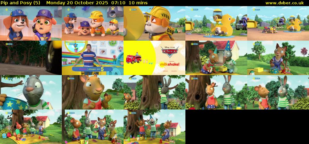 Pip and Posy (5) Monday 20 October 2025 07:10 - 07:20