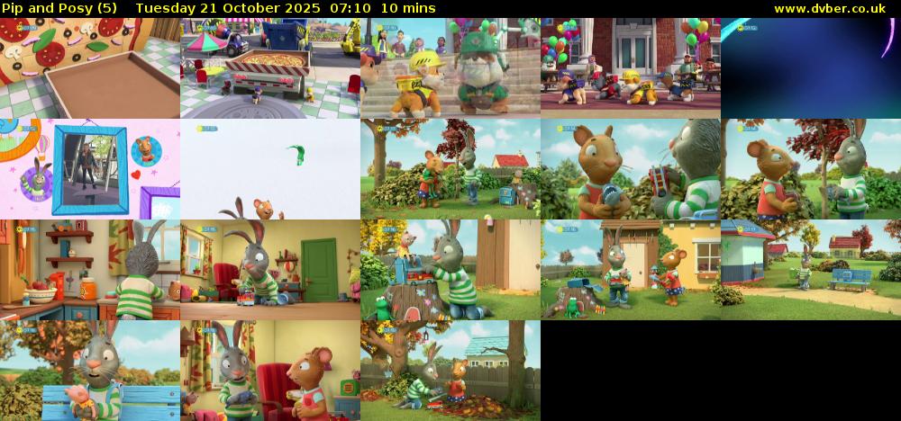 Pip and Posy (5) Tuesday 21 October 2025 07:10 - 07:20