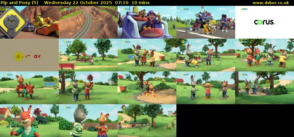 Pip and Posy (5) Wednesday 22 October 2025 07:10 - 07:20