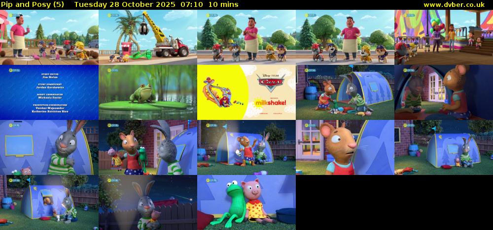 Pip and Posy (5) Tuesday 28 October 2025 07:10 - 07:20