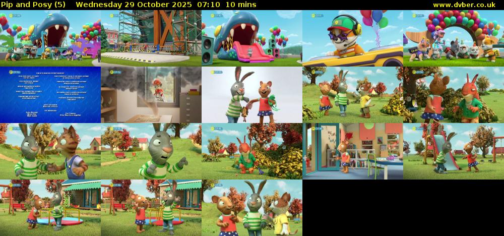 Pip and Posy (5) Wednesday 29 October 2025 07:10 - 07:20