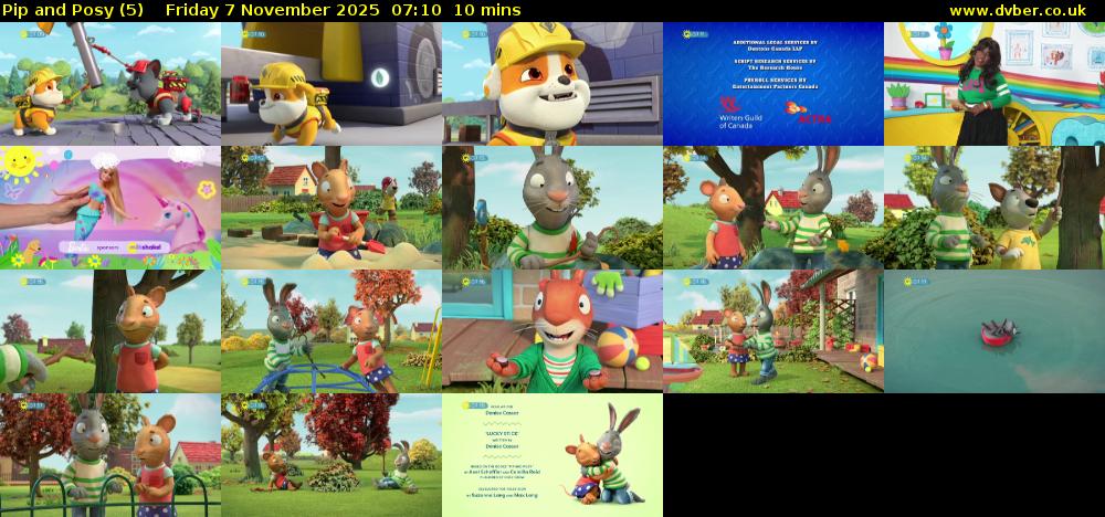 Pip and Posy (5) Friday 7 November 2025 07:10 - 07:20