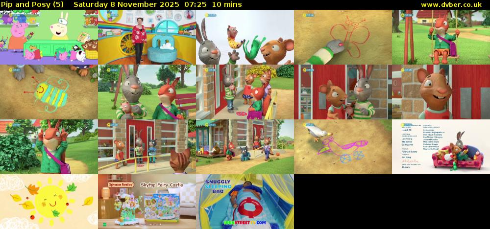 Pip and Posy (5) Saturday 8 November 2025 07:25 - 07:35