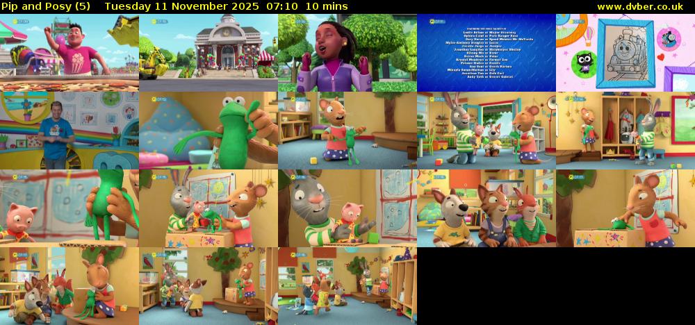 Pip and Posy (5) Tuesday 11 November 2025 07:10 - 07:20