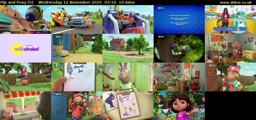 Pip and Posy (5) Wednesday 12 November 2025 07:10 - 07:20