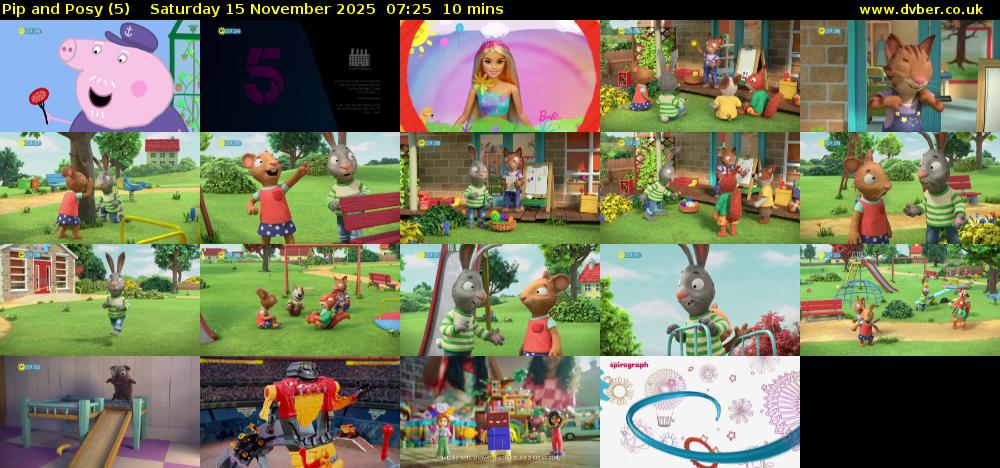 Pip and Posy (5) Saturday 15 November 2025 07:25 - 07:35