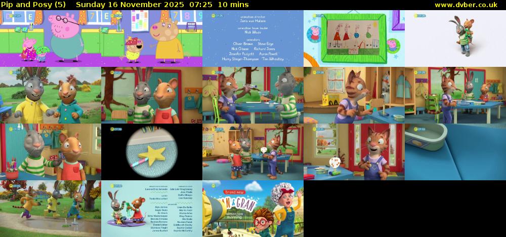 Pip and Posy (5) Sunday 16 November 2025 07:25 - 07:35