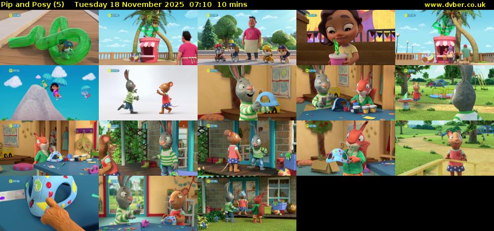 Pip and Posy (5) Tuesday 18 November 2025 07:10 - 07:20