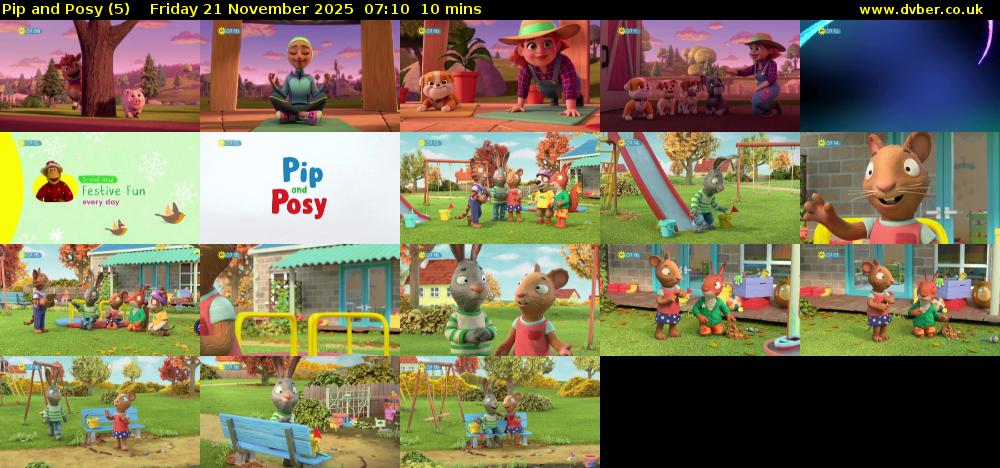Pip and Posy (5) Friday 21 November 2025 07:10 - 07:20