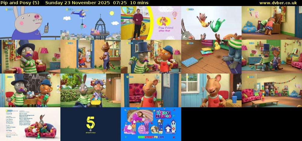 Pip and Posy (5) Sunday 23 November 2025 07:25 - 07:35