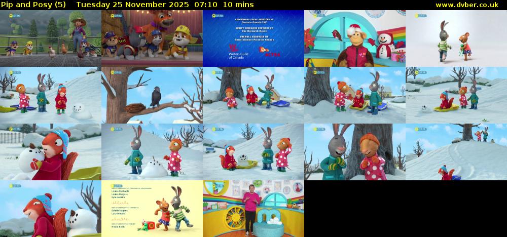 Pip and Posy (5) Tuesday 25 November 2025 07:10 - 07:20