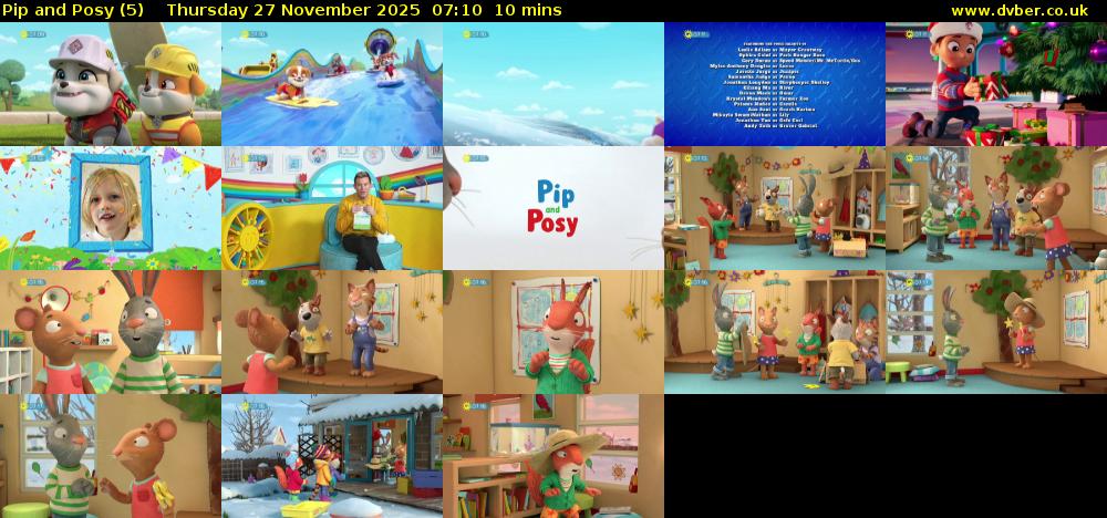 Pip and Posy (5) Thursday 27 November 2025 07:10 - 07:20