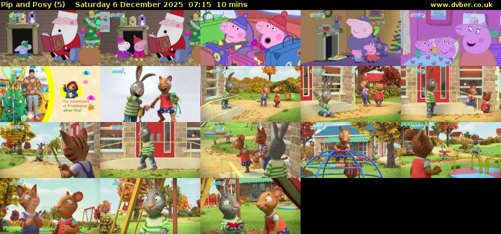 Pip and Posy (5) Saturday 6 December 2025 07:15 - 07:25