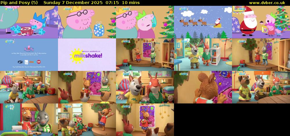 Pip and Posy (5) Sunday 7 December 2025 07:15 - 07:25