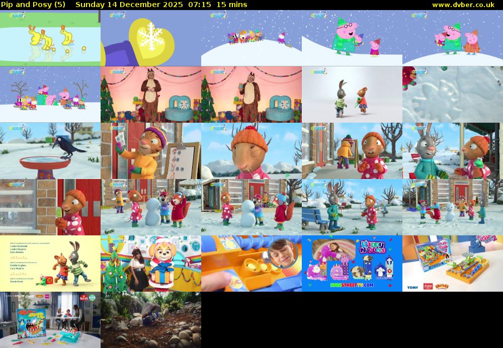 Pip and Posy (5) Sunday 14 December 2025 07:15 - 07:30