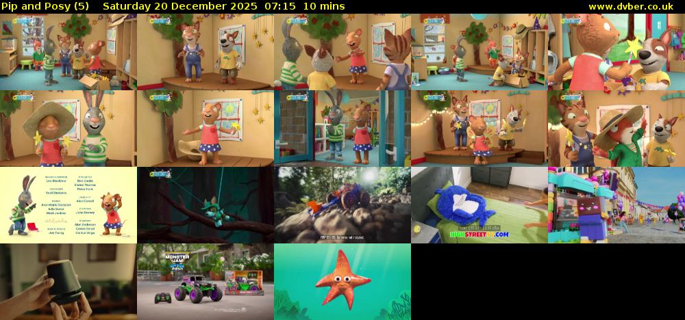 Pip and Posy (5) Saturday 20 December 2025 07:15 - 07:25