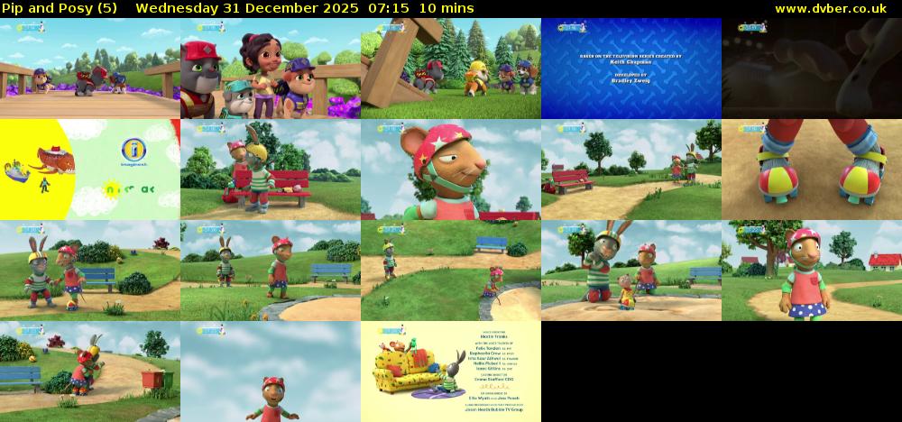 Pip and Posy (5) Wednesday 31 December 2025 07:15 - 07:25