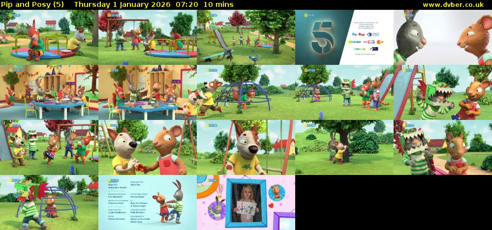 Pip and Posy (5) Thursday 1 January 2026 07:20 - 07:30