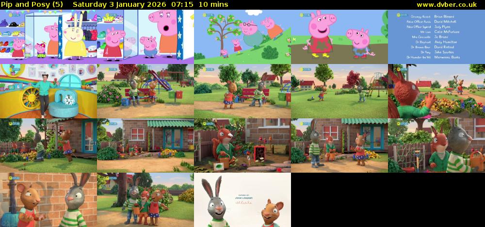 Pip and Posy (5) Saturday 3 January 2026 07:15 - 07:25