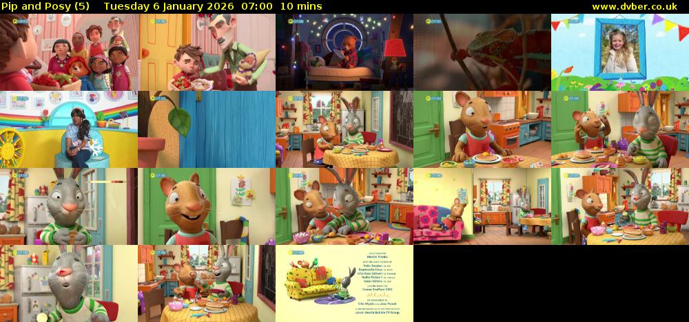 Pip and Posy (5) Tuesday 6 January 2026 07:00 - 07:10