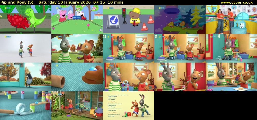 Pip and Posy (5) Saturday 10 January 2026 07:15 - 07:25