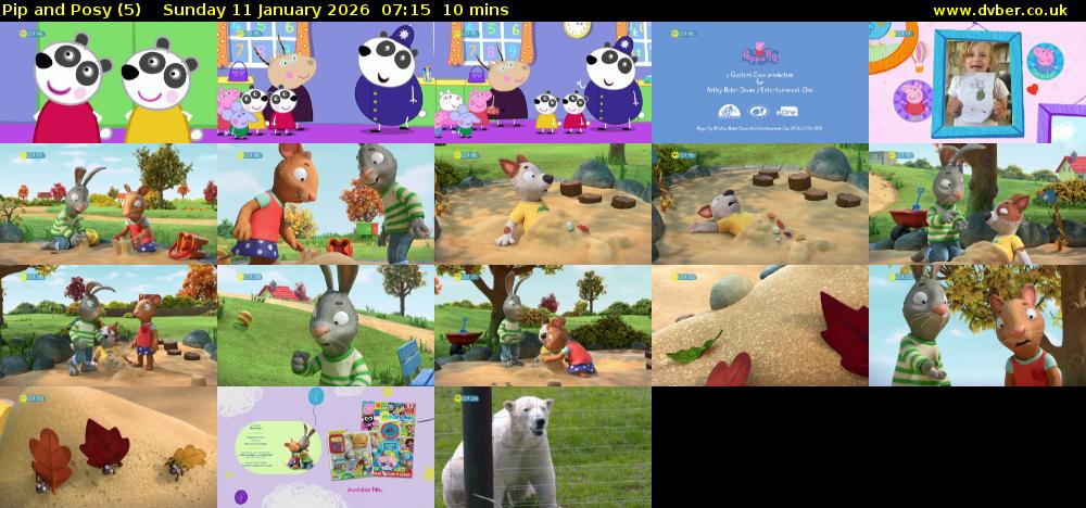 Pip and Posy (5) Sunday 11 January 2026 07:15 - 07:25