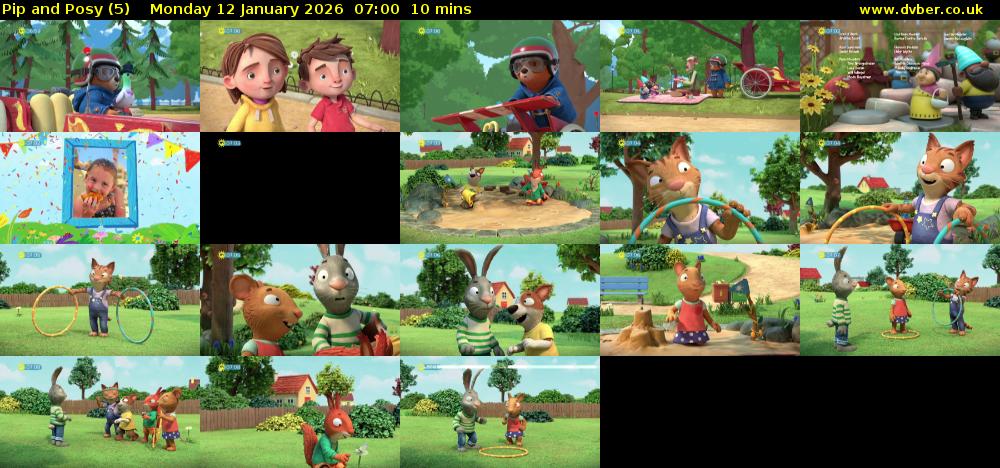 Pip and Posy (5) Monday 12 January 2026 07:00 - 07:10
