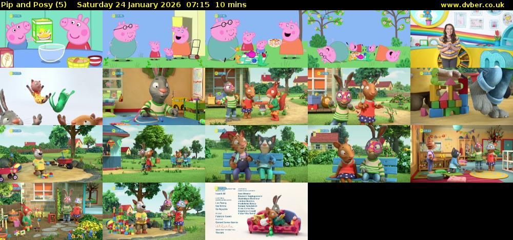 Pip and Posy (5) Saturday 24 January 2026 07:15 - 07:25